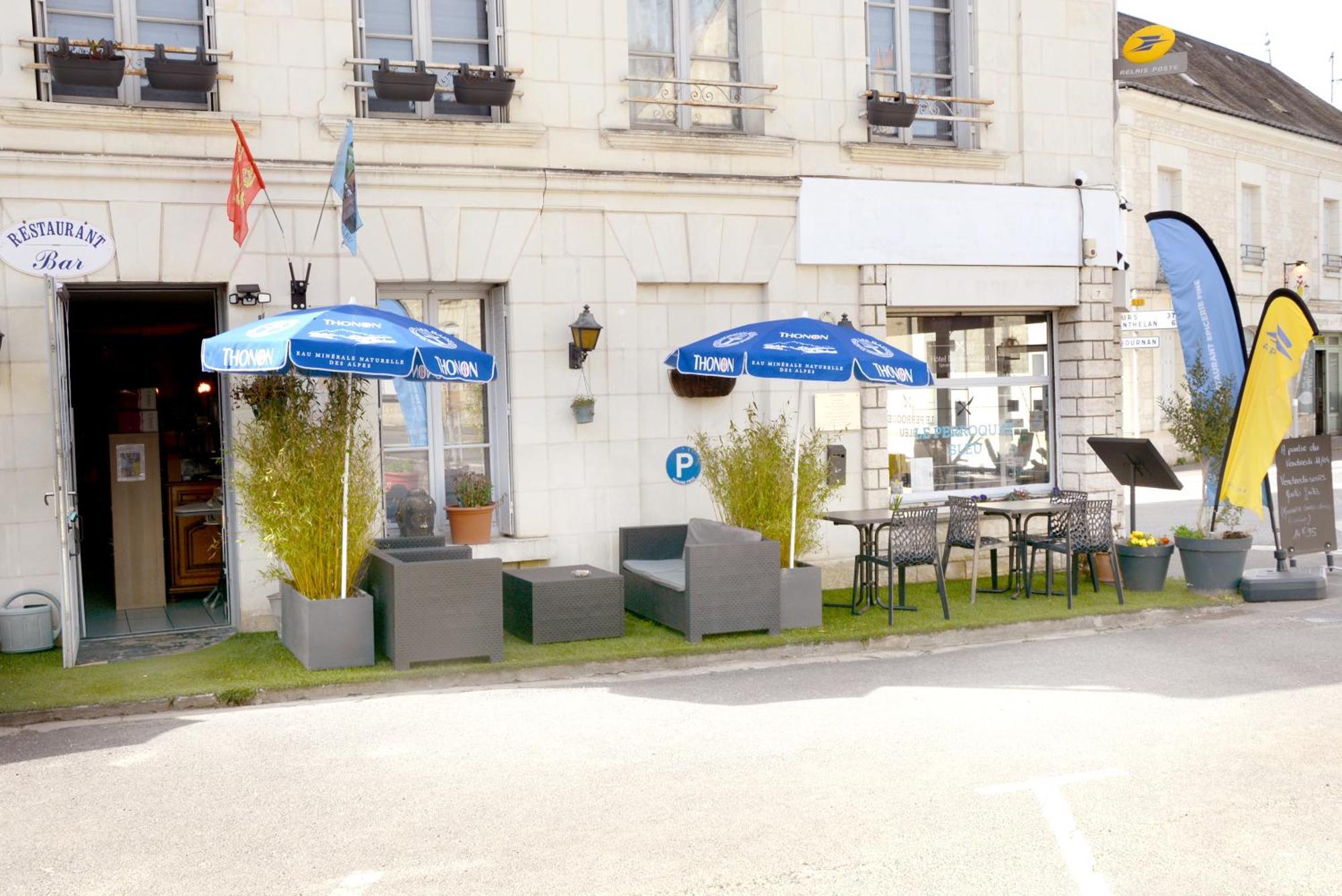 Le Perroquet Bleu Hotel La Chapelle-Blanche-Saint-Martin Exterior foto